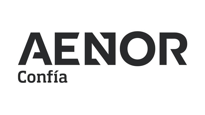 Logo de Aenor.