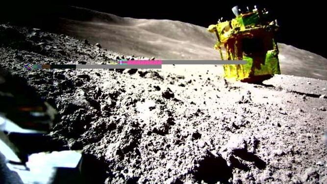 Primera imagen sobre la Luna de la sonda japonesa SLIM