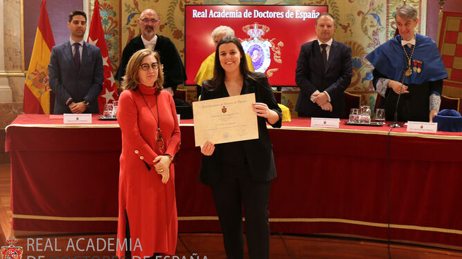 Mónica Bonilla, doctora por la Universidad de Huelva, premio Fundación ONCE 2023 a la Investigación