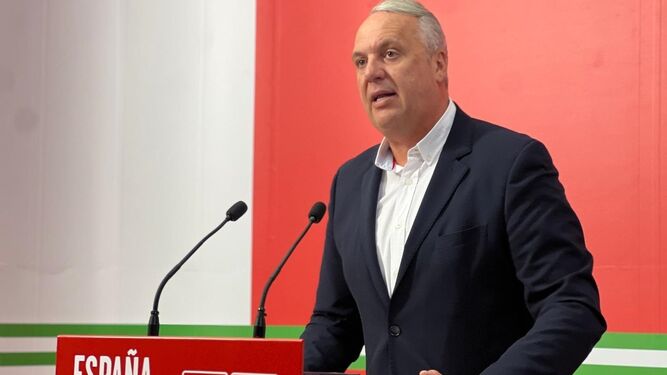 El secretario general del PSOE de Cádiz, Juan Carlos Ruiz Boix.