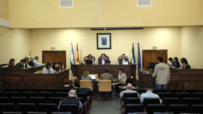 Pleno del Ayuntamiento de Lucena.