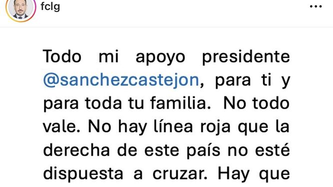 De "has sido muy mal secretario general" a "todo mi apoyo al presidente Sánchez". Historia de una evolución