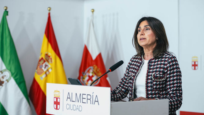 Sacramento Sánchez, portavoz del equipo de gobierno del Ayuntamiento de Almería