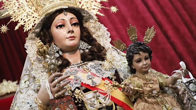 La Virgen del Carmen de San Leandro