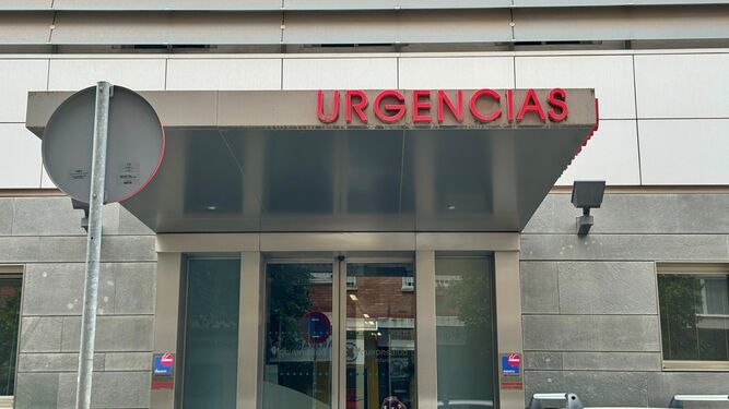 Fachada urgencias Hospital Quirónsalud Infanta Luisa.